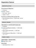 Conference and event registration