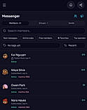 Vewme messenger page demo screenshot