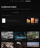 Lookbook view for organizing film references