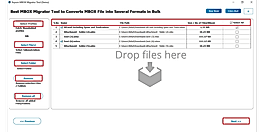 Select the MBOX Files