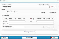 Output location