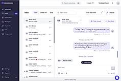 Reply to incoming messages and questions, see conversation histories, and start new conversations in your inbox.