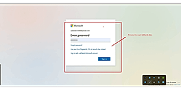 Enter the login credential and Authenticate