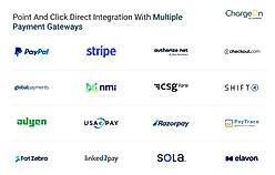 Integrate 16+ Payment Gateways within Salesforce with the help of ChargeOn. Also, you can integrate your preferred payment gateway directly with Salesforce. We'll integrate it for you.