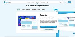Available ad formats