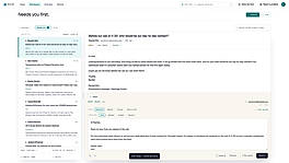 Email reply draft