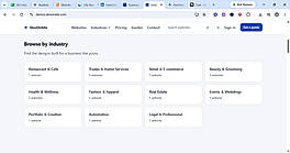 Industry-Specific Business Website Templates