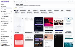Choose from 50+ ready-made templates to build a landing page for your QR Code.