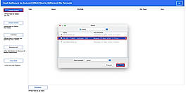 Select Files’ to upload the EMLX file that you want to convert, and hit ‘Open
