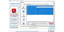Click on the Add File/Add Folder options. Pick the PDF files from the PC and click Open.