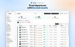 Departure chart with seats sold