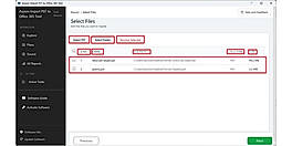 Select the PST Migration card & load the required PST files via "Select Files or Folder."