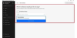 Connect to the Source Tenant
