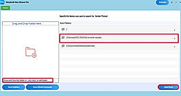 Add’ the folder using the ‘Drag & Drop’ option, from which you want to remove the duplicates