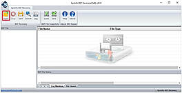 Step 2: Click Open to browse BKF and choose the range.