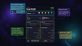 Crypto Swap Progress & Details