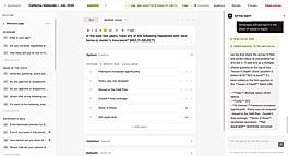 Survey editor