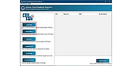 Select Add Files or Add Folders option to browse the vCard (VCF) files.