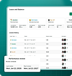 People Management For HR & operations Manage employees, roles, and leave policies without spreadsheets, manual approvals, or a second system to keep in sync