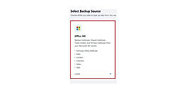 Select Office 365 as the source account.