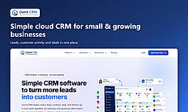 Simple cloud CRM for small and growing businesses