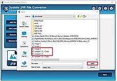 Browse the JFIF files from your PC
