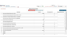 Calculate Advance Tax
