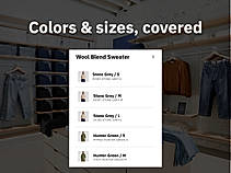 Manage your product variations with ease