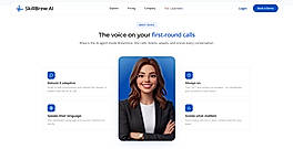 AI voice screening powered by Rhea, an AI voice agent that connects with candidates through automated phone conversations.