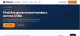 Live Tender Page