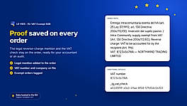 Live VIES check plus the Swiss (UID) and Norwegian (Brønnøysund) registers