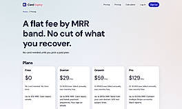 Pricing page