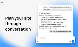 Plan your site through conversation