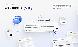 Create from any data source