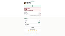 Parent Stay Page