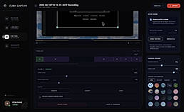 Cubix Capture: Adjusting zoom level and easing in the video editor