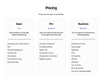 Bento.me pricing