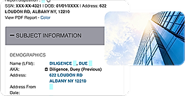 The details that matter, delivered clearly. Our reports surface verified identity data, aliases, and address history so nothing slips through the cracks.