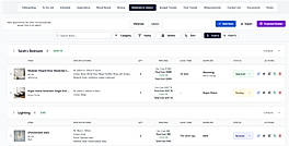Schedule - this is where you can add Materials and Labour items using AI Fetch through a Product Link or through a Web Clipper