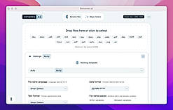 Fine-tune naming rules: date format, language, separators