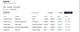 Expense Tracking