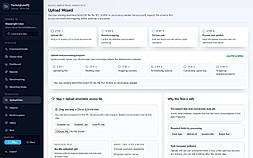 upload data
