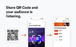 Share a QR code with your audience.
