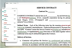 Legal Redline DOCX and PDF compare