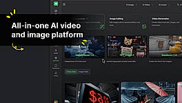 All-in-one Al video quality images from prompts. and image platform