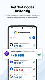 2FA codes instantly