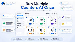 Run Multiple tally counter on one screen