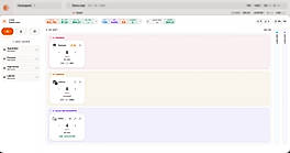 Crew page where estimators can create a crew for a job.