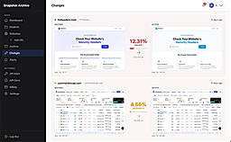 Changes list
