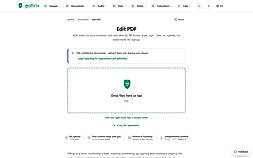 Full-screen PDF editor - edit text, fill forms, draw, sign, all client-side